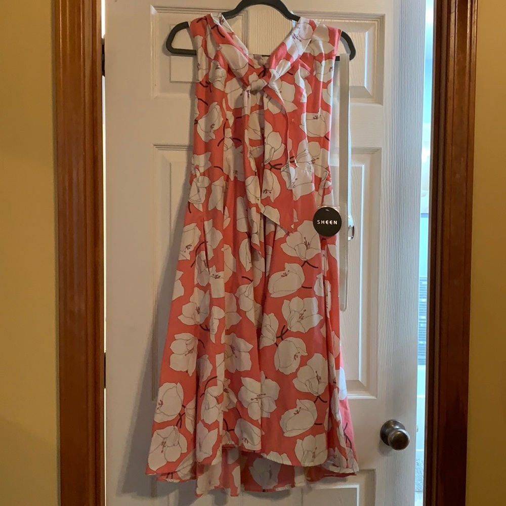 NWT retro style halter dress